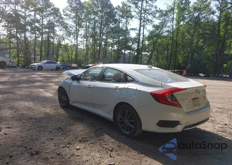 2019 Honda Civic Ex z USA, uszkodzony, nr VIN JHMFC1F34KX007230